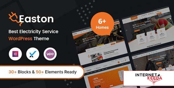 Easton v1.0.0 - Electricity Services WordPress Theme 57135