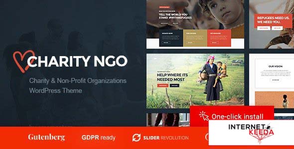 Charity NGO v1.1.5 - Donation & Nonprofit Organization WordPress Theme 57173