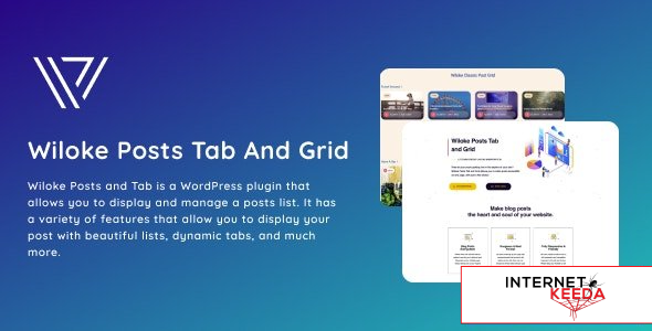 Wiloke Posts Tab And Grid v1.0 57367