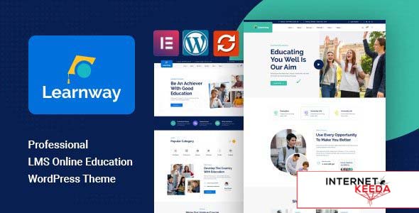 Learnway v1.0.0 - Professional LMS Online Education Course WordPress Theme 57452