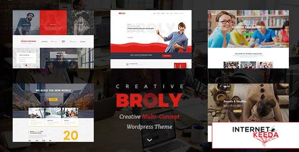 Broly v1.1.3 - Creative Multi-Concept WordPress Theme 57457