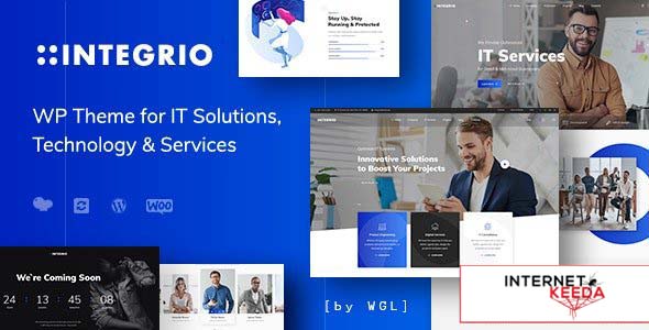 Integrio v1.1.3 - IT Solutions and Services Company WordPress Theme 57491