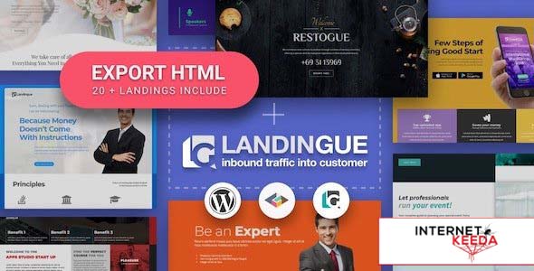 Landingue v3.2.1 - Landing and One Page Builder Plugin for WordPress Site 57571