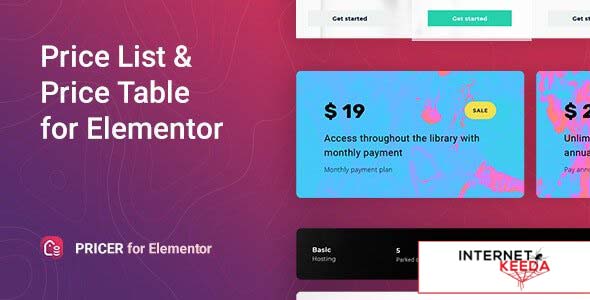 Pricer v1.0.6 - Price List for Elementor 57821