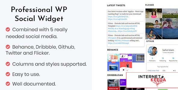 SocBundle v1.2 - Professional WP Social Widgets Plugin 57976