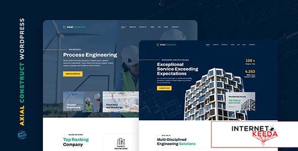 Axial v1.0 – Construction Company WordPress Theme 57984