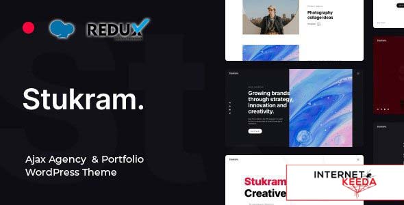 Stukram v4.5 - AJAX Agency & Portfolio WordPress Theme 58130