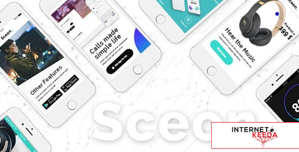 Sceon v1.5 - App Landing Page & Startup Theme 58162