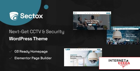 Sectox v1.0.5 - CCTV & Security WordPress Theme 64009