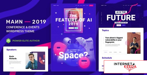 Mann v1.3.6 - Conference WordPress Theme 59300
