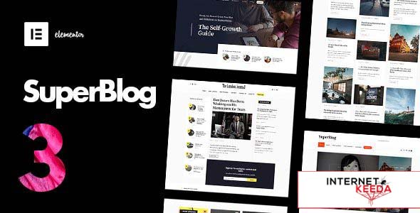 SuperBlog v3.4 - Powerful Blog & Magazine Theme 58629