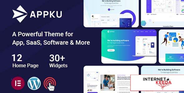 Appku v1.0.2 - Landing Page WordPress Theme 58296