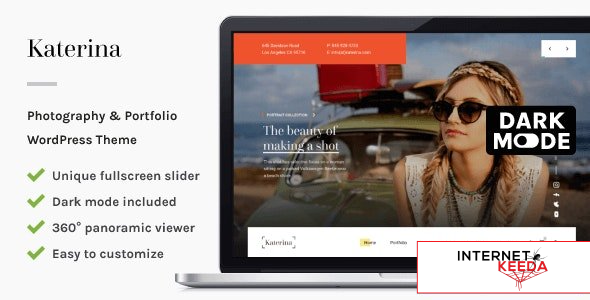 Katerina v1.0.3 - Photography & Portfolio WordPress Theme 64010