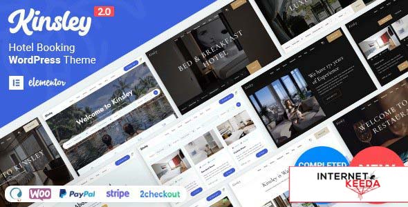 Kinsley v2.0.5 - Hotel WordPress Theme 58408