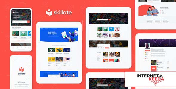 Skillate v1.2.9 - WordPress eLearning Theme Powered by Gutenberg 62035