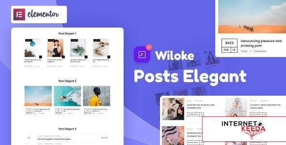 Wiloke Post Elegant Addon for Elementor v1.0.17 58486