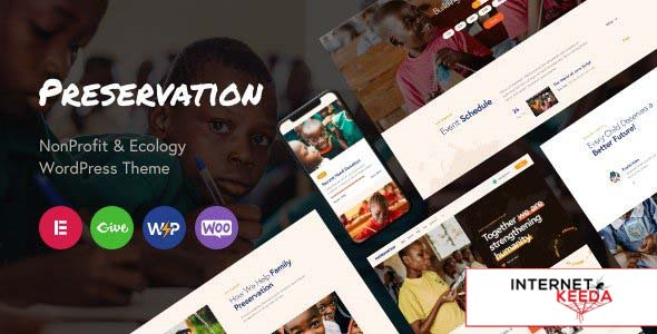 Preservation v1.0 - NonProfit & Ecology WordPress Theme 58522