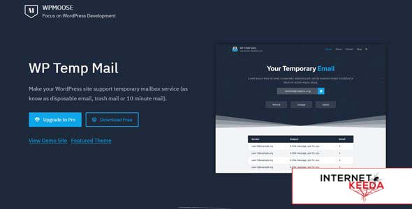 WP Temp Mail Professional 1.0.0 58551
