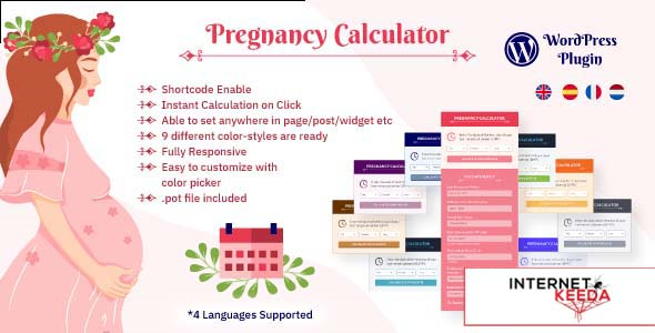 WP Pregnancy Calculator v2.4 58653