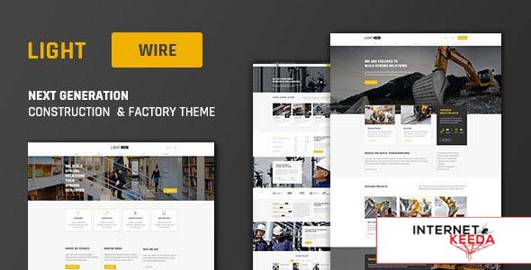 Lightwire v1.1.0 - Construction And Industry Theme 58940