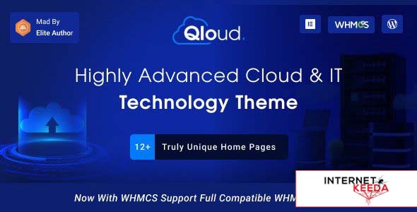 Qloud v3.0.1 - Cloud Computing, Apps & Server WordPress Theme 60987