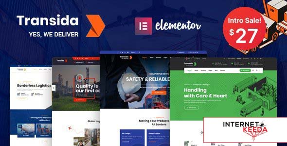 Transida v1.3 - Logistics WordPress Theme 59539