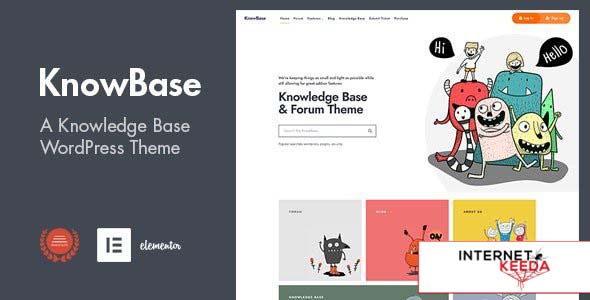 KnowBase v1.3 - A Helpdesk & bbPress WordPress Theme 59555