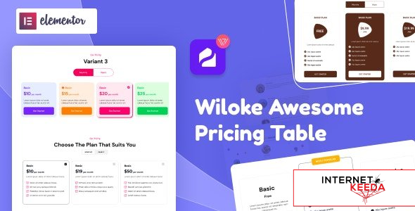 Wiloke Awesome Pricing Table for Elementor v1.0.24 59582