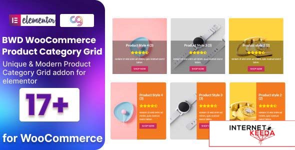 WooCommerce Product Category Grid Addon For Elementor v1.0 59603