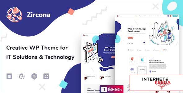 Zircona v1.2.3 - IT Solutions & Technology WordPress Theme 59673