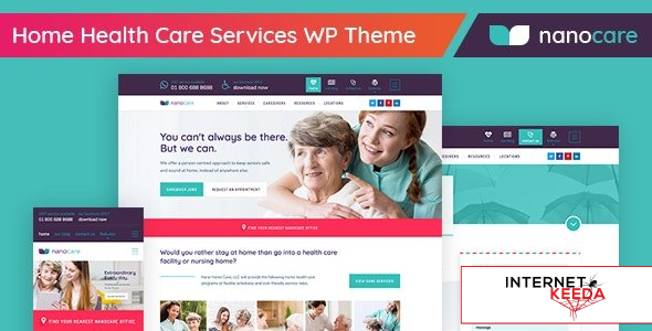 NanoCare v1.1.8 - Home Health Care, Medical Care WordPress Theme 63542