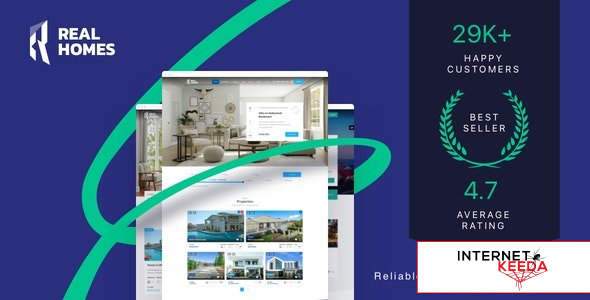 RealHomes v4.3.2 - Estate Sale and Rental WordPress Theme 68671