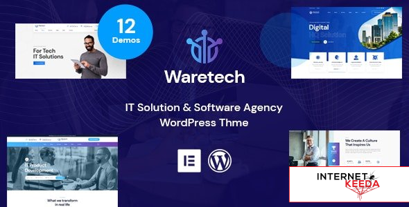 Waretech v1.0.4 - IT Solutions & Technology WordPress Theme 59818