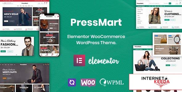 PressMart v1.1.5 - Modern Elementor WooCommerce WordPress Theme 60061