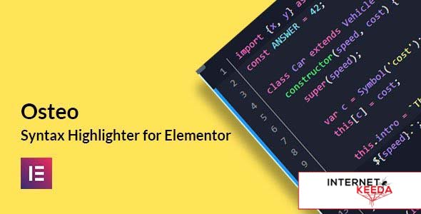 Osteo Syntax Highlighter for Elementor v1.0.0 60074