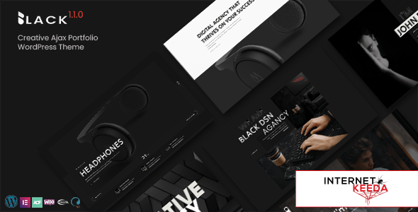 Blackdsn v1.1.1 - Creative Ajax Portfolio WordPress Theme 60102