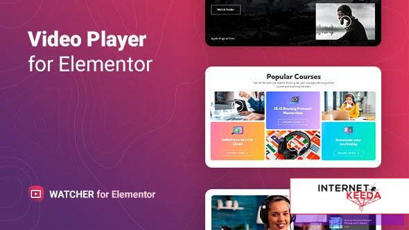 Watcher v1.0.1 - Flexible Video Player for Elementor 60122