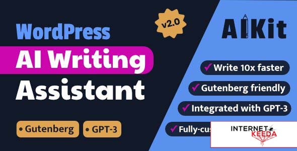 AIKit v2.0.4 - WordPress AI Writing Assistant Using GPT-3 60144