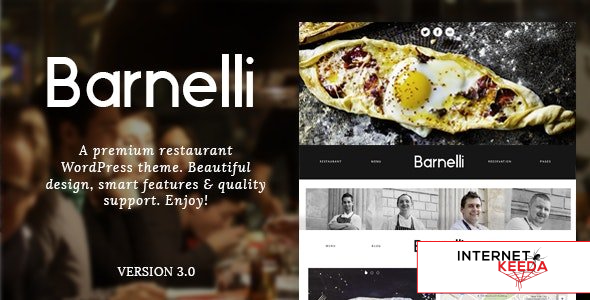 Barnelli v3.0.8 - Restaurant Responsive WordPress Theme 60308