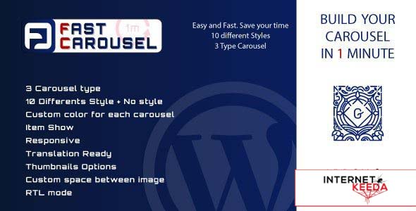 Fast Carousel for Gutenberg v1.0 - WordPress Plugin 60407