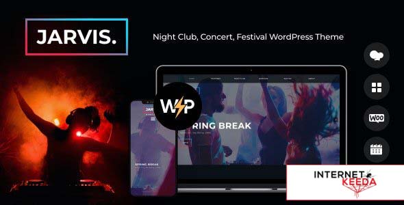 Jarvis v1.8.12 - Night Club, Concert, Festival WordPress Theme 68821