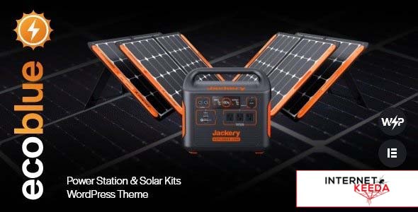 EcoBlue v1.2.0 - Power Station & Solar Kits WordPress Theme 61828