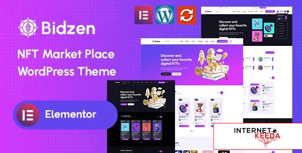 Bidzen - NFT Marketplace WordPress Theme - 4 January 2023 60855