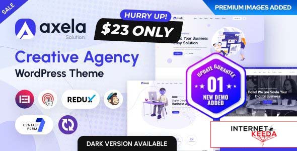 Axela v1.1.0 - Creative Agency & Portfolio WordPress Theme 60902