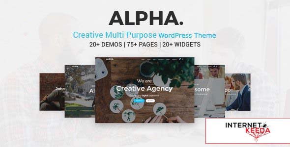 Alpha Dot v1.0 - Multi Purpose WordPress Theme 60935