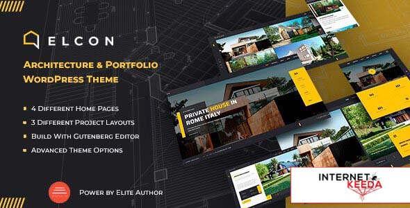 Elcon v1.0.1 - Architecture & Portfolio WordPress Theme 61205