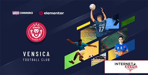 Vensica v1.0 - Football Club Manager Elementor Theme 61229