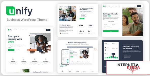 Unify v1.0 - Multipurpose Business WordPress Theme 61431