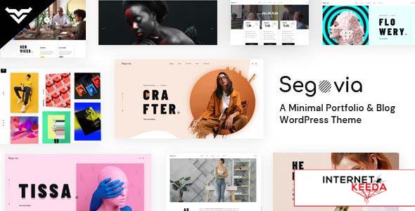 Segovia v1.6.0 - A Minimal Portfolio And Blog WordPress Theme 61475