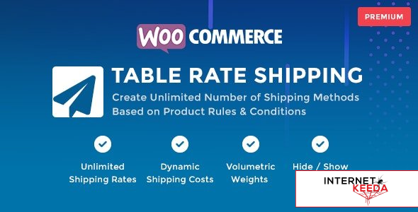 WooCommerce Table Rate Shipping v1.2.1 61678